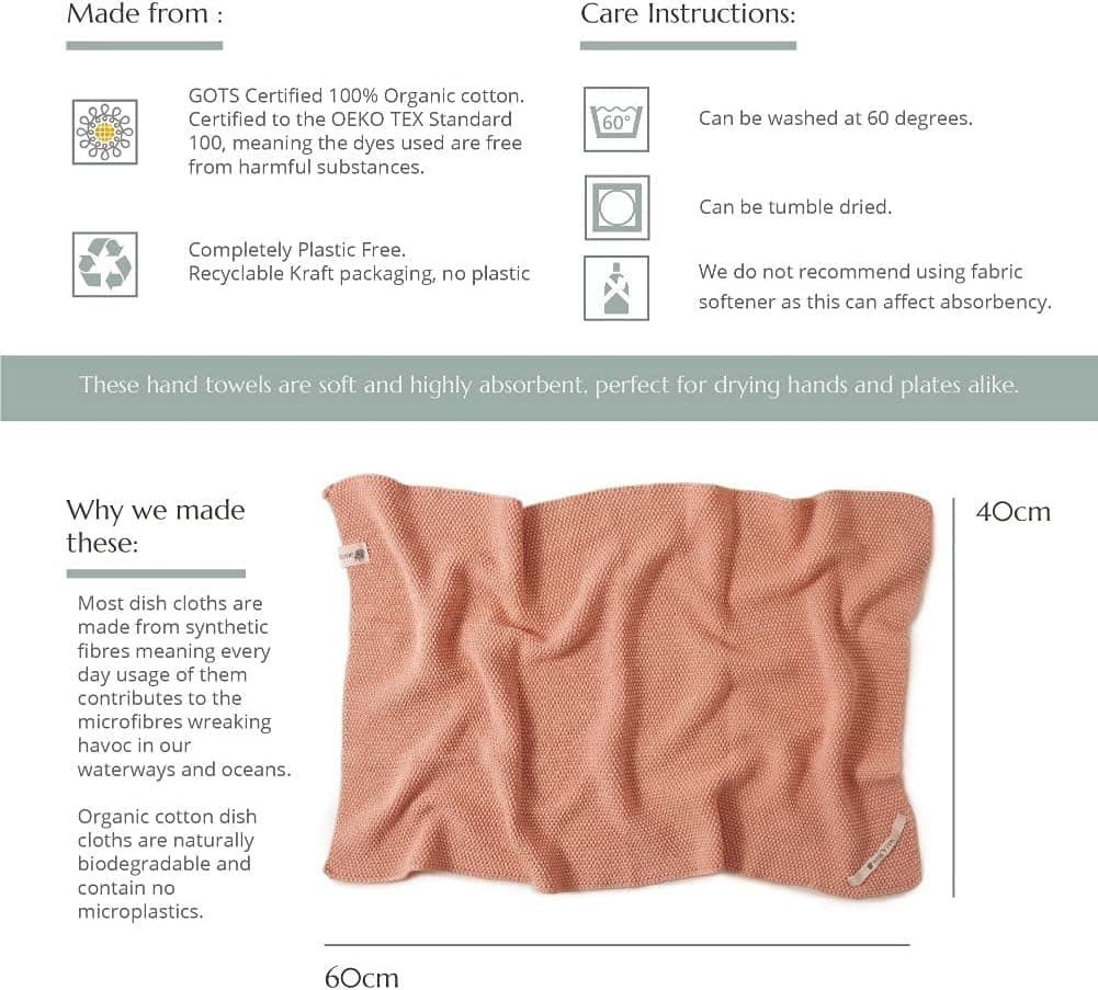Organic Cotton Towel Kitchen - Thumbnail 3