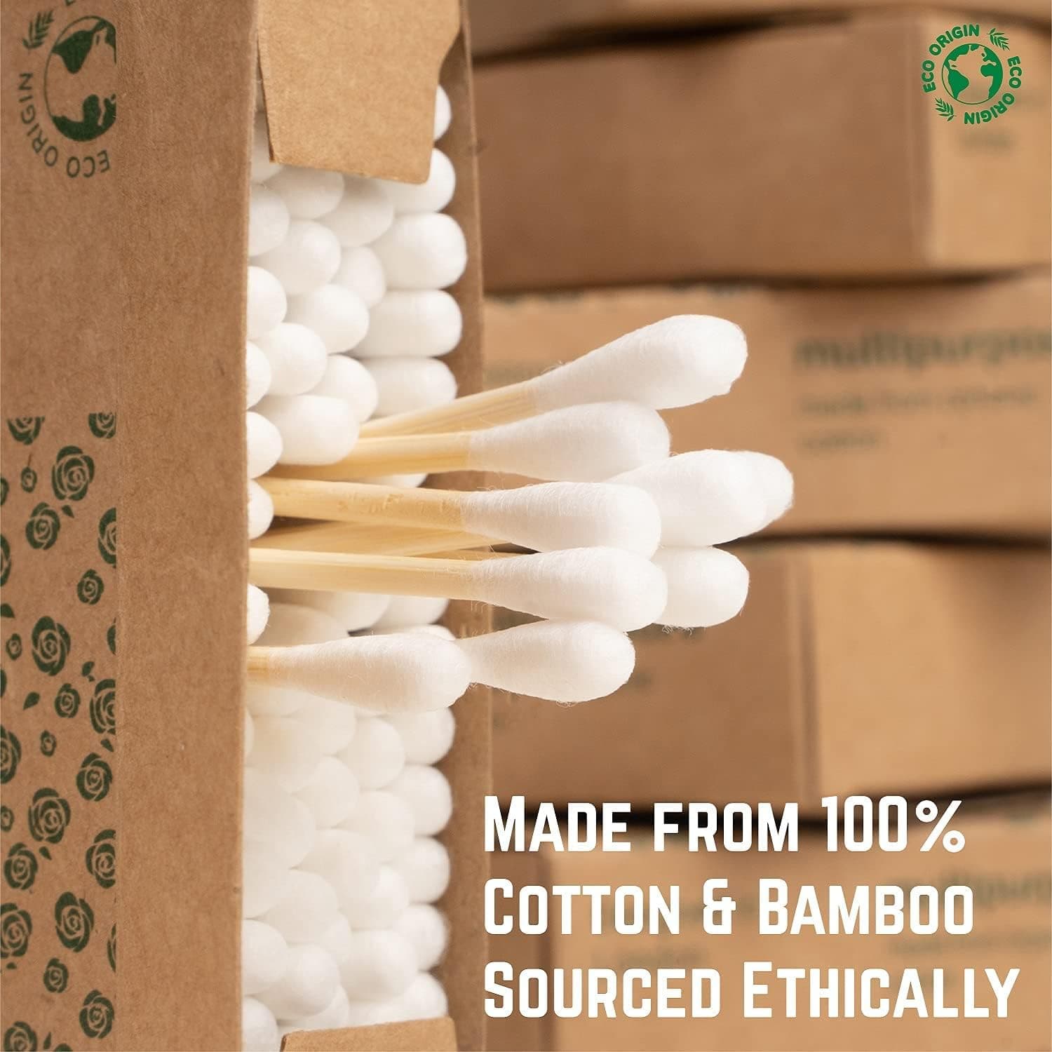 Bamboo Cotton Buds - Thumbnail 2