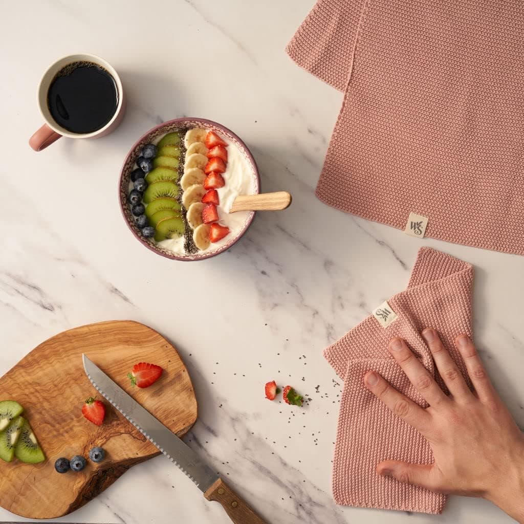 Organic Cotton Towel Kitchen - Thumbnail 2